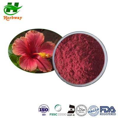 quality Pflanzenextrakt Pulver Ruselle-Extrakt Hibiskusblüten-Extrakt Pulver Naturpigment factory